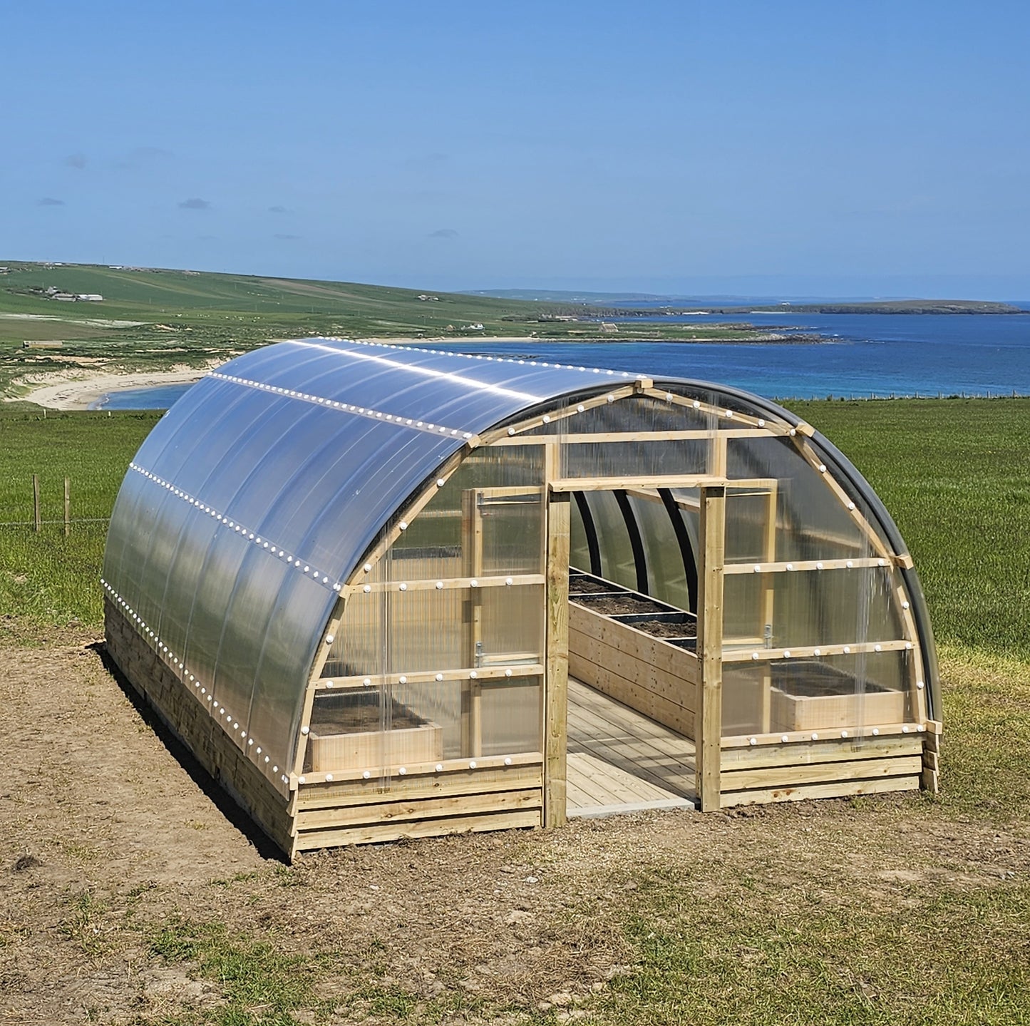 polycroo polytunnel - full build (complete)