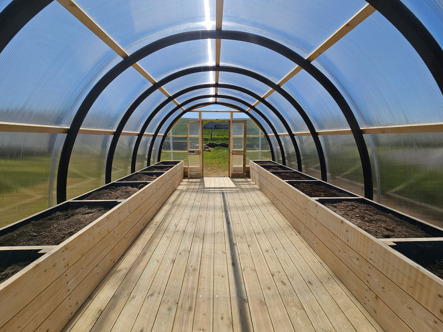 polycroo polytunnel - full build (complete)
